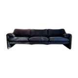 Maralunga 3 seater sofa by Vico Magistretti for Cassina