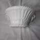 White earthenware basket
