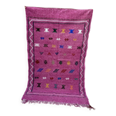 Tapis berbère en laine fait main : Tapis de sol marocain Kilim Boho