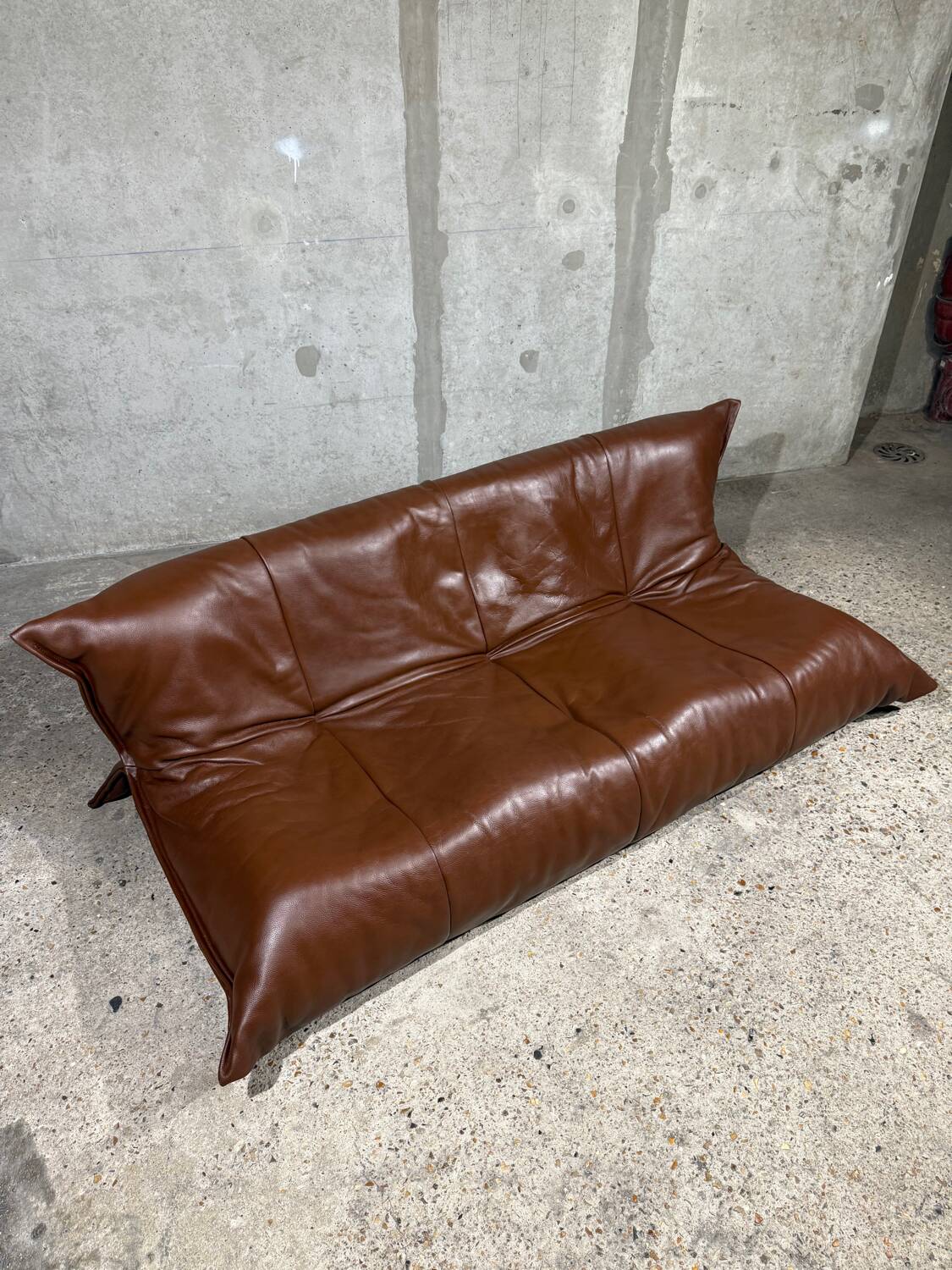 Yoko 3-seater sofa in Brown – Michel Ducaroy for Ligne Roset