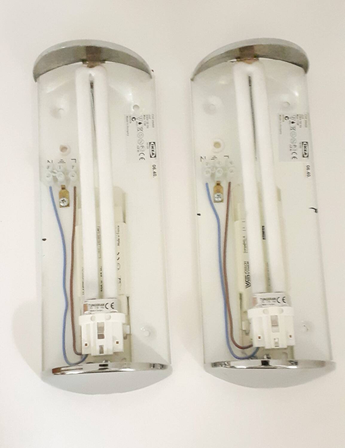 Duo of Jode Ikea 90's wall lights