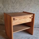 Vintage pine bedside table