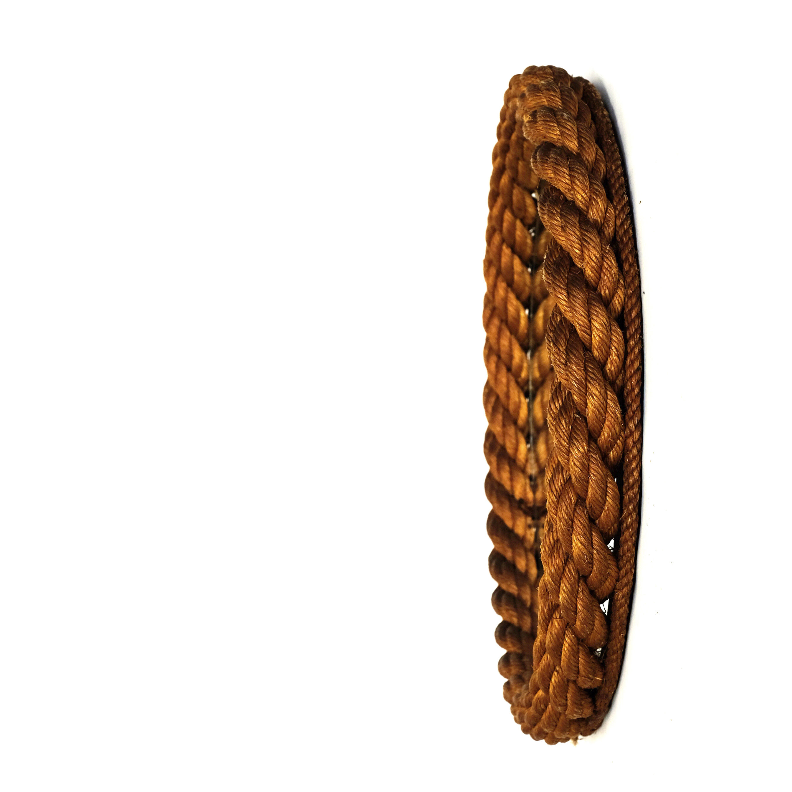 Mirror round rope frame, 42 cm.