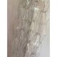 Set of Two Contemporary Shenographic "Poliedro" Murano Glass Wall Sconces