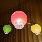 Vintage 60s multicolored Soutnik lamp