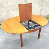 Extendable round table 120 to 170 cm