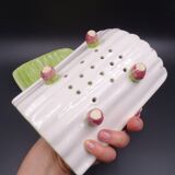 Asparagus dish in bubble