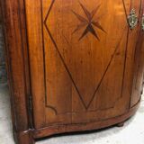 Curved notch in louis xv period marquetry stamped j.b galet