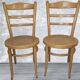 Paire de chaises de bistrot Baumann
