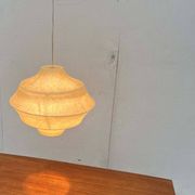 Mid-Century Modern Suspension Cocoon by Friedel Wauer for Goldkant Leuchten, Germany, 1960s