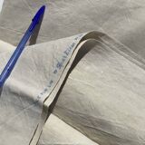 New pure linen sheet embroidered with VC day scale
