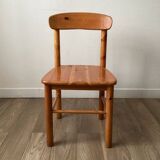 Vintage pine chair