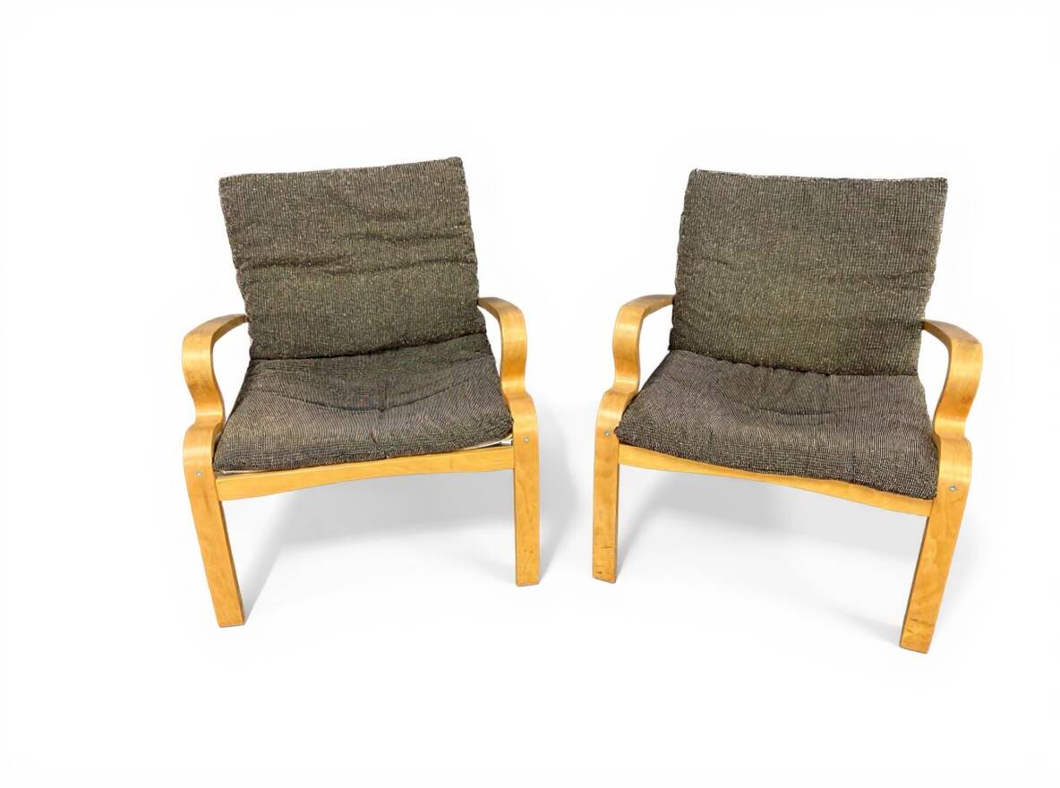 Pair of armchairs "Bjärred", Johan Huldt, Sweden, 2001