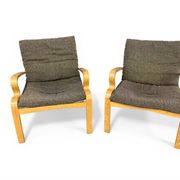Pair of armchairs "Bjärred", Johan Huldt, Sweden, 2001