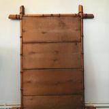 Vintage bamboo mirror 75 x 100 cm