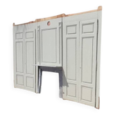 Pair of double fronted cupboard doors H252xL4m