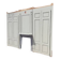 Paire double portes de placard façade h252xl4m