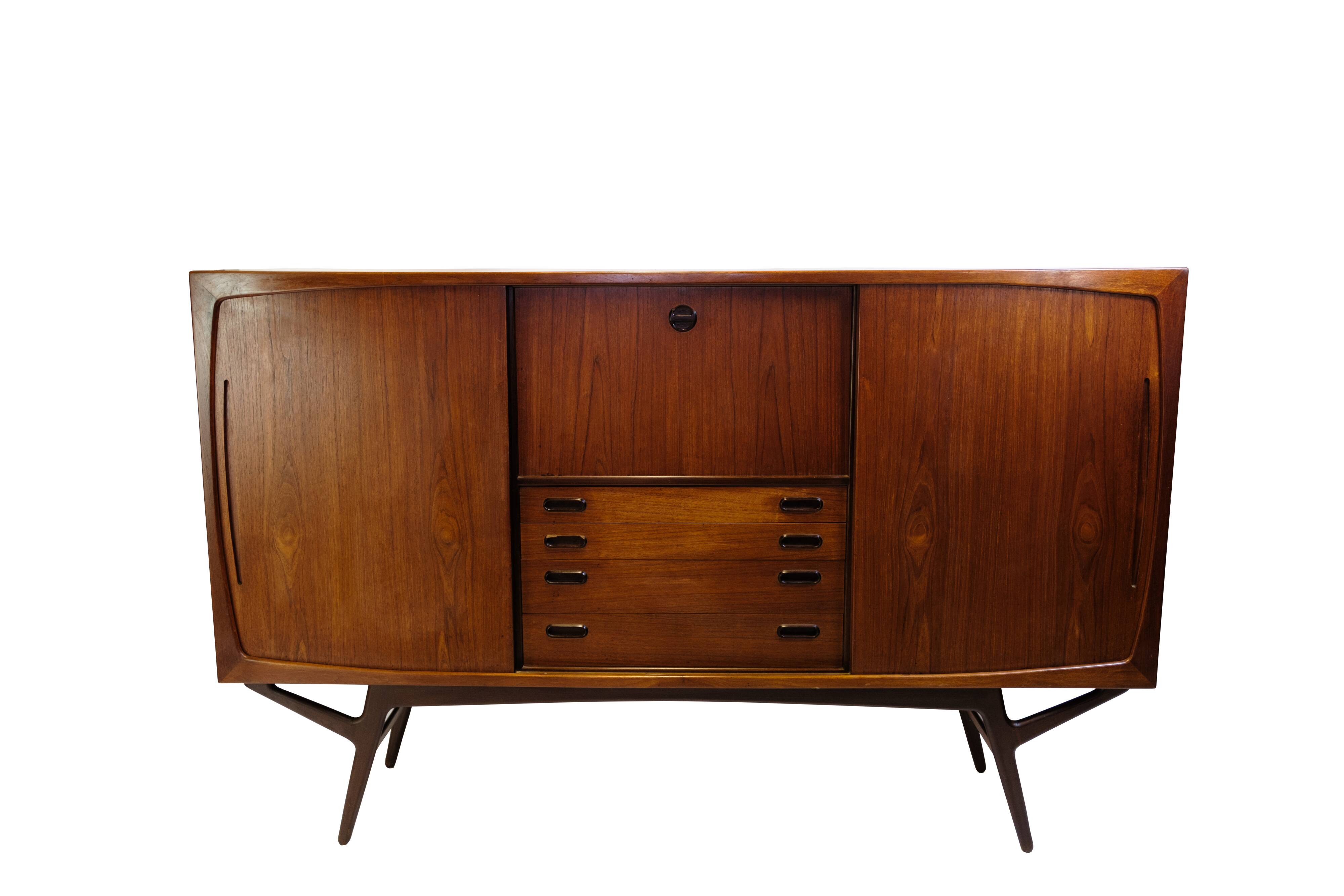 Sideboard Made In Rosewood By Harry Østergaard For Randers Furninture From 1950s