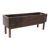 Scandinavian indoor planter in rosewood, Sweden, 1960.