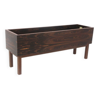Scandinavian indoor planter in rosewood, Sweden, 1960.