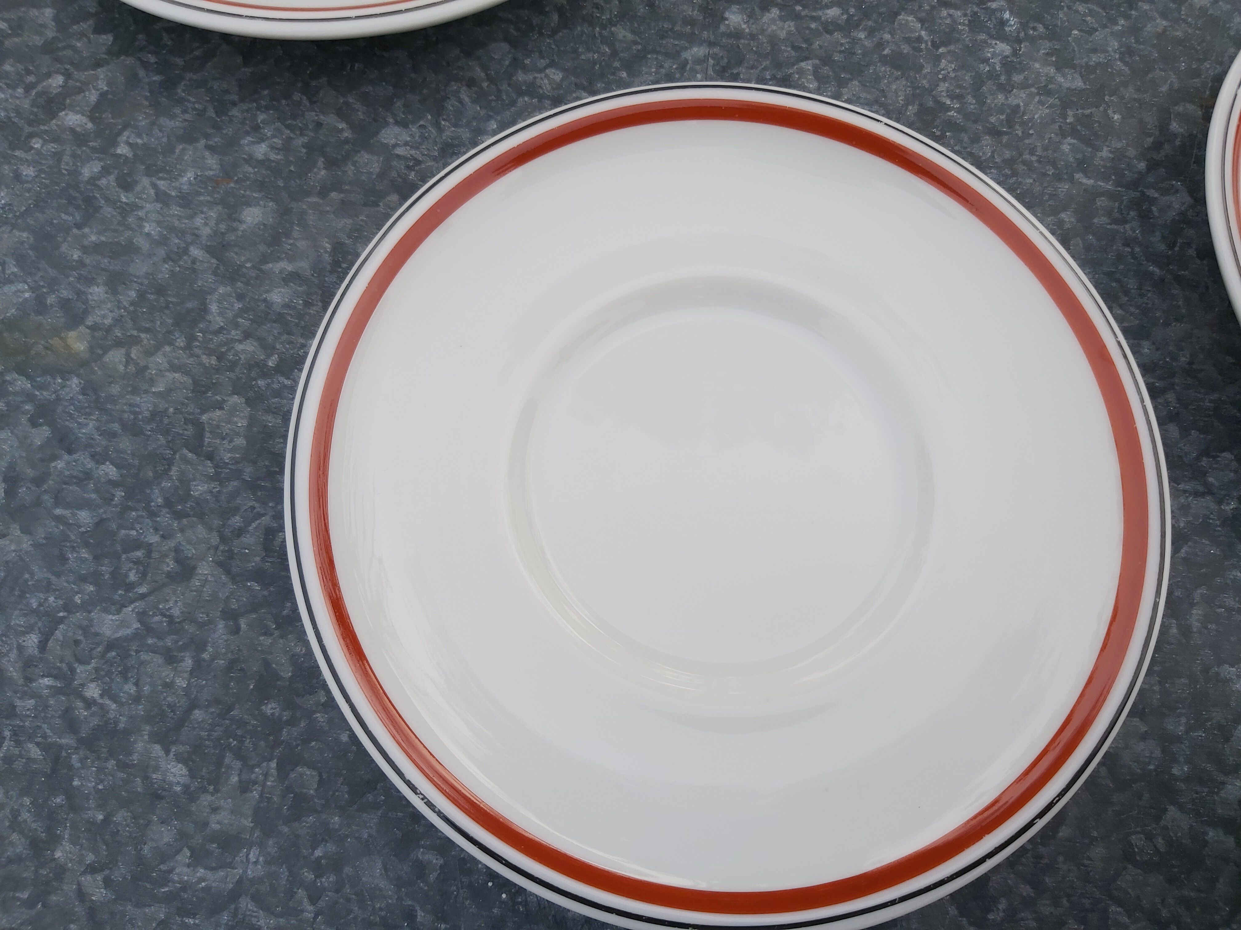 4 cups porcelain bistro from Auteuil