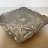 Large empty metal flower pocket