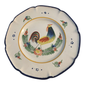 Faience dish Antoine Montagnon