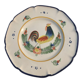 Faience dish Antoine Montagnon