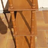 Vintage bamboo wood shelf