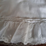 Embroidered old pillowcases