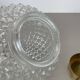 Modernist  "pineapple" ceiling light by glashütte limburg attrib., germany 1970