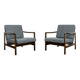 Paire de fauteuils restaurés du milieu du siècle par Zenon Bączyk, années 1960