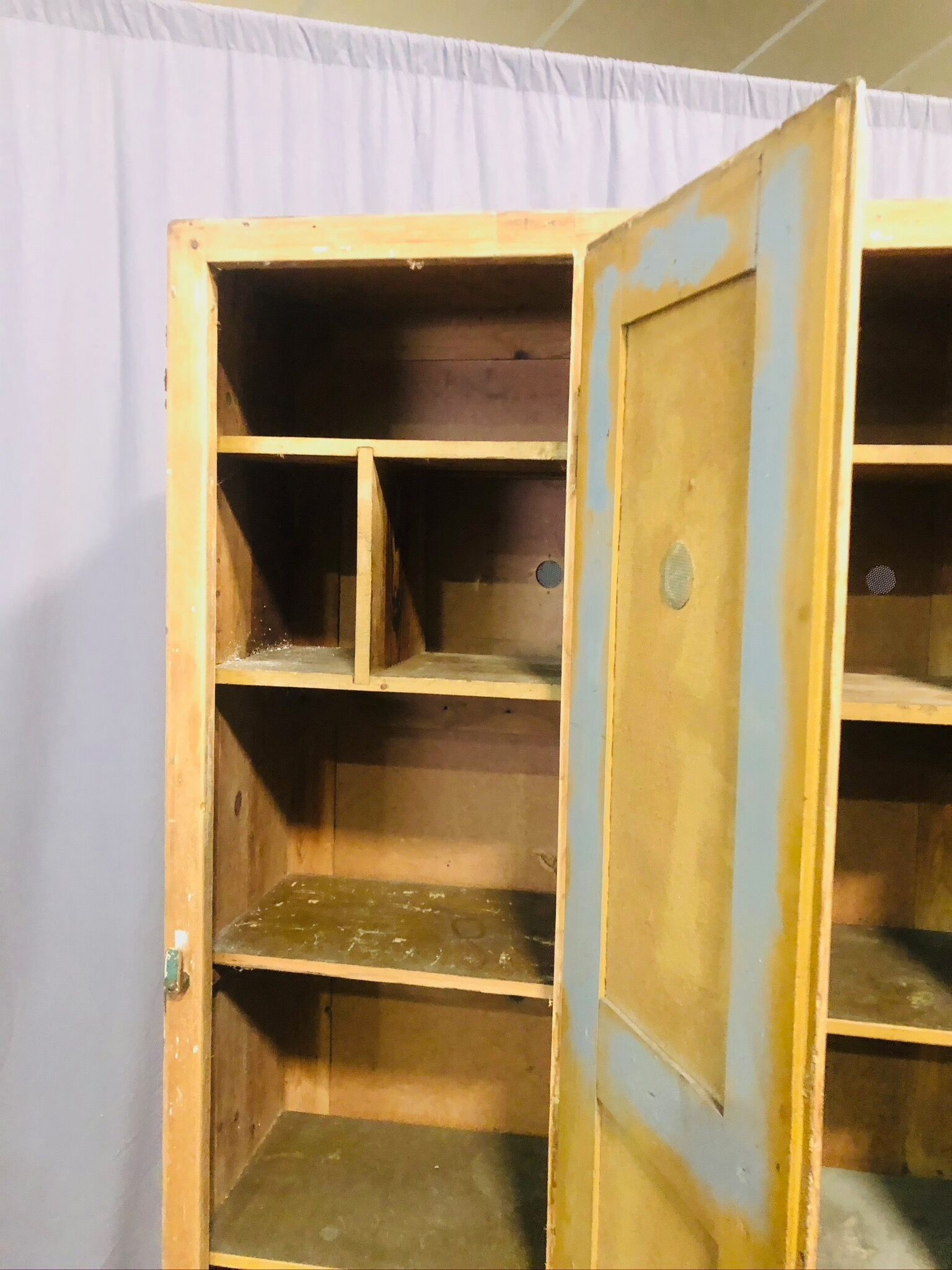 Ancient wood wardrobe, 2 doors