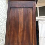 Wardrobe Louis XV Poitou from XIXth in walnut