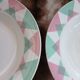 11 antique deep plates from Digoin and Sarreguemines