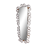 Wrought iron mirror 1960 117x46cm