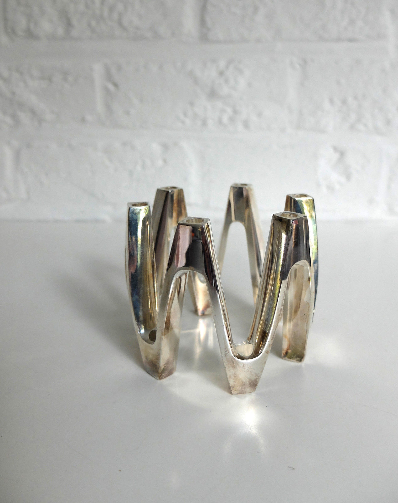 Candlestick Dansk Designs Candle Holder "Crown" Jens Harald Quistgaard JHQ Denmark