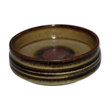Ceramic bowl by Olle Alberius Rostrand Scandinavian bamboo 1960