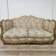 20th Century Italian Baroque Style Sofa in Carved and Gilded Wood