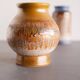 Mid-century Scandinavian modern art pottery vase in ceramic from Tilgmans, Sweden