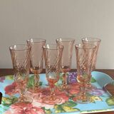 Rosaline champagne flutes