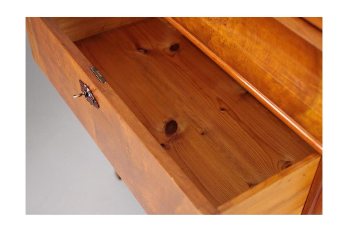 Walnut chest of drawers Europe circa 1900