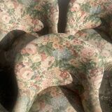 2 fauteuils crapauds vintage