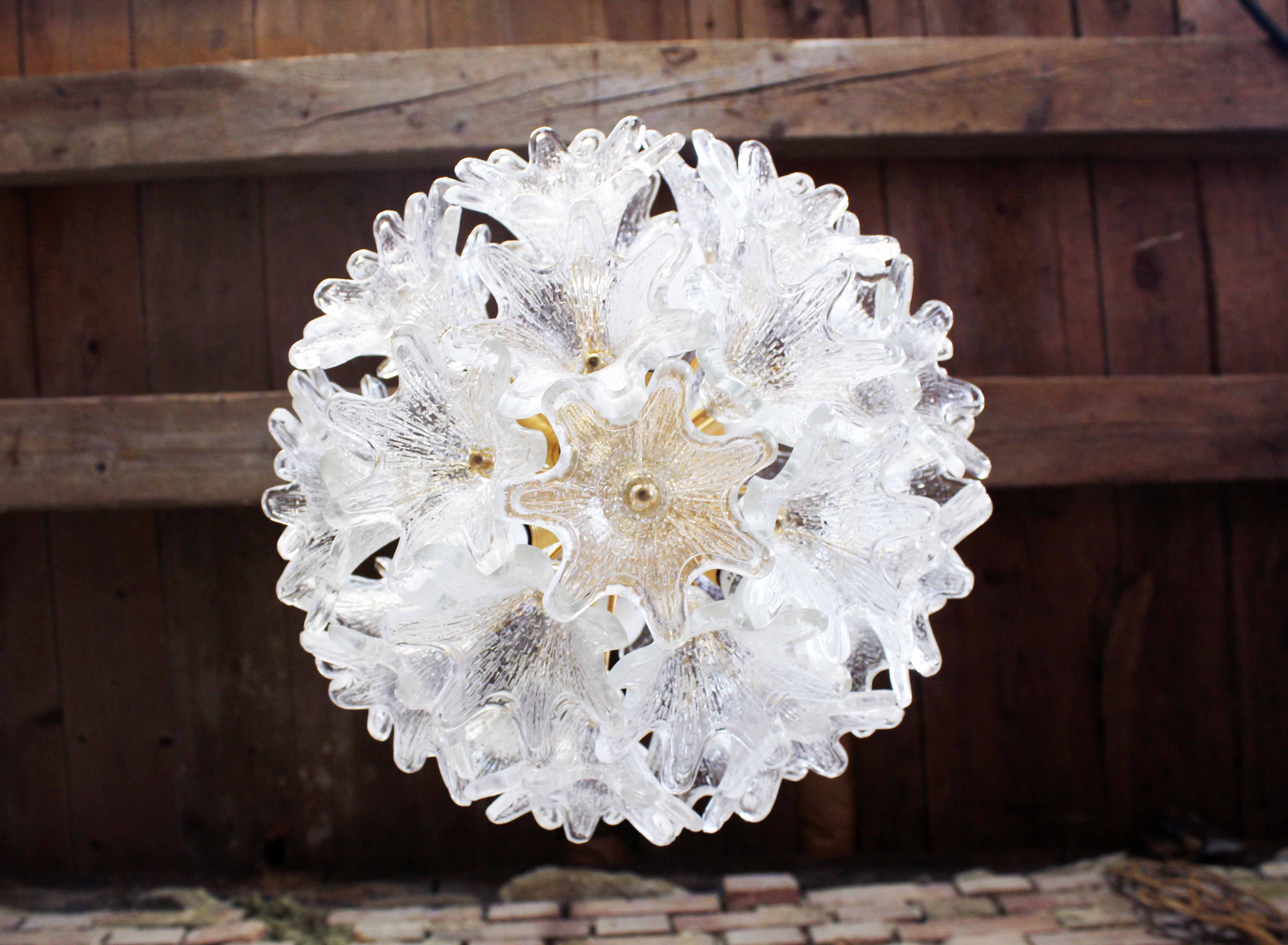 Sputnik chandelier by Paolo Venini for Veart