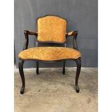 Lot de 2 fauteuils en bois de hêtre