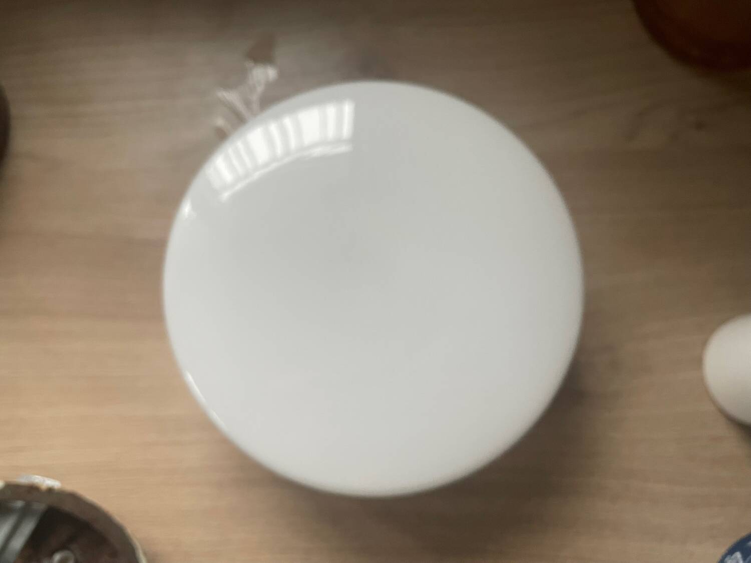 Opaline ceiling light, 1960s