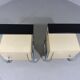Set of 2 tubular bedside tables from the 50s