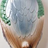 Empty pocket duck Francesco Guarino slip majolica