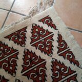 Vintage Tunisian rug, pure wool. 190 x 108 cm