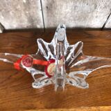 Old empty crystal cup pocket by vallerysthal vintage